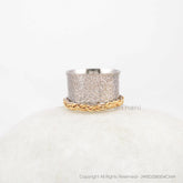 Spinner Rings - Boho Handmade Ring - Anxiety Ring - Sterling Silver Jewelry - Gift for friend - 18k Gold Spinner Band - Jewelry for Traveler