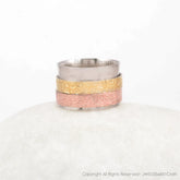 Boho Spinner Rings - 925 Silver Spinner Ring - Multi Ring Band - Handmade Silver Band - Gift for Protection - Jewelry for Anxiety